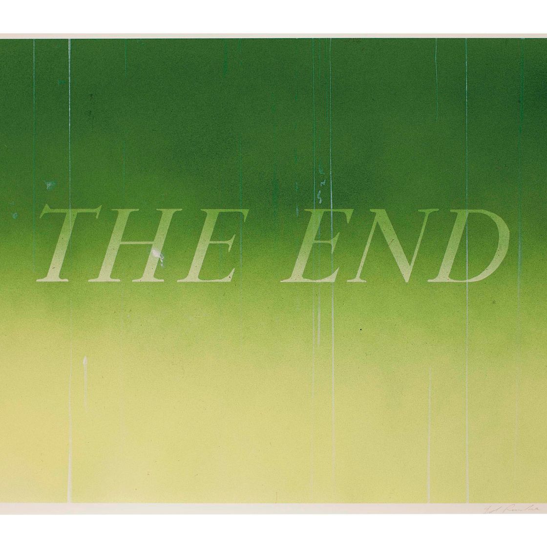 Ed Ruscha — Конец #46