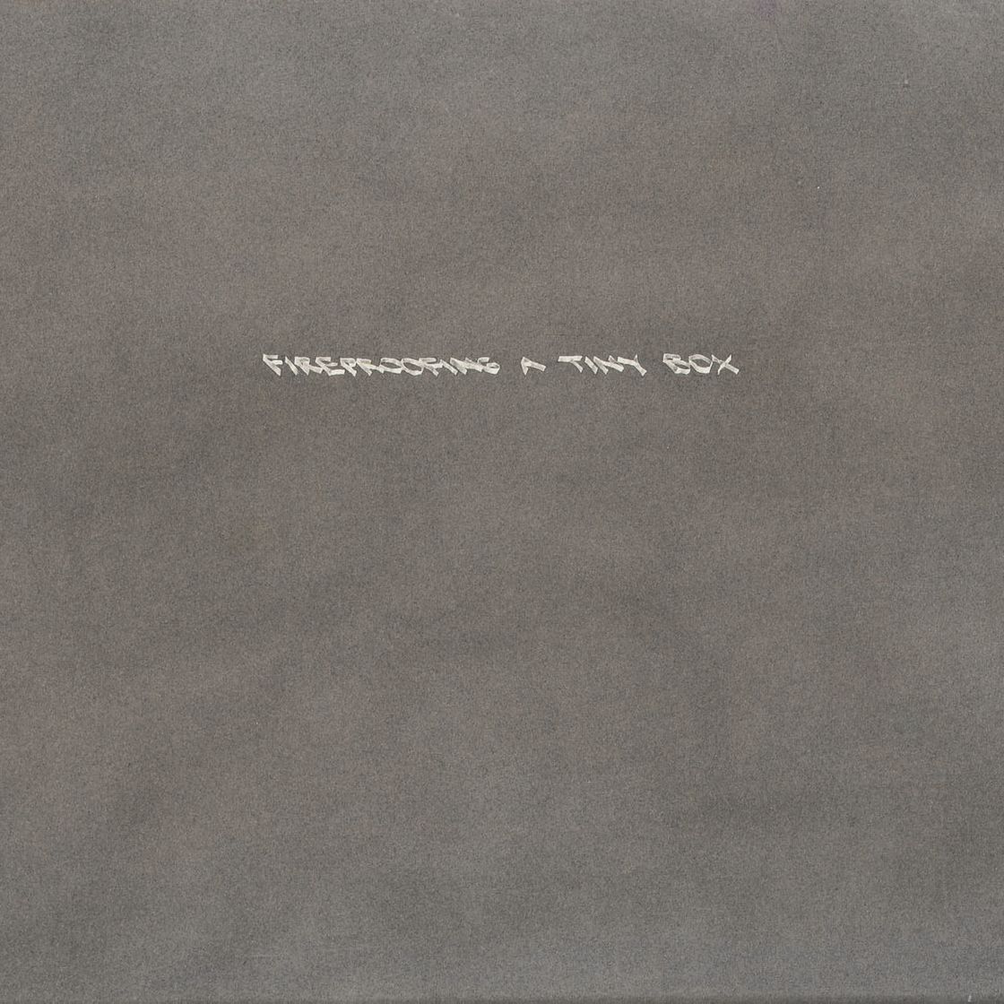 Ed Ruscha — Огнеупорная защита крошечной коробки