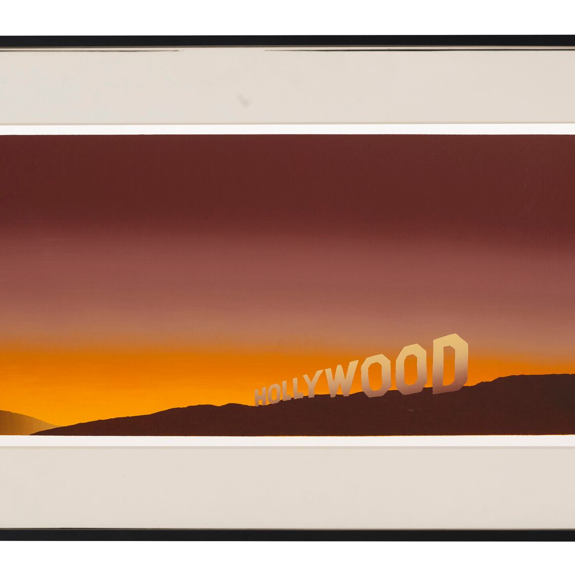 Ed Ruscha — Голливуд, изображение 2