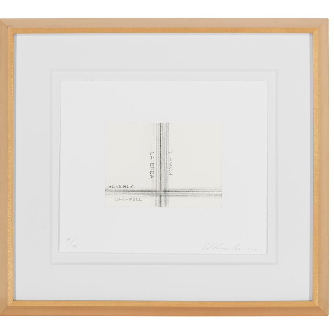 Ed Ruscha — Лос-Франциско, Сан-Анджелес, изображение 11