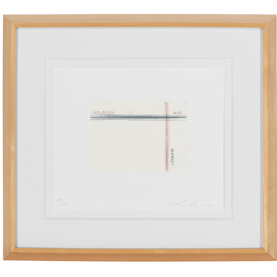 Ed Ruscha — Лос-Франциско, Сан-Анджелес, изображение 12