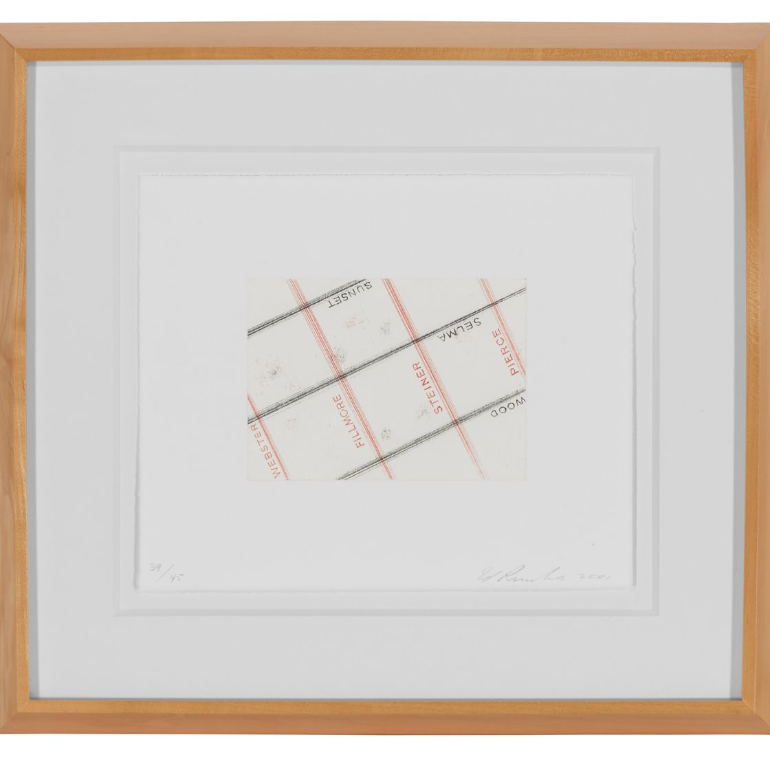 Ed Ruscha — Лос-Франциско, Сан-Анджелес, изображение 13