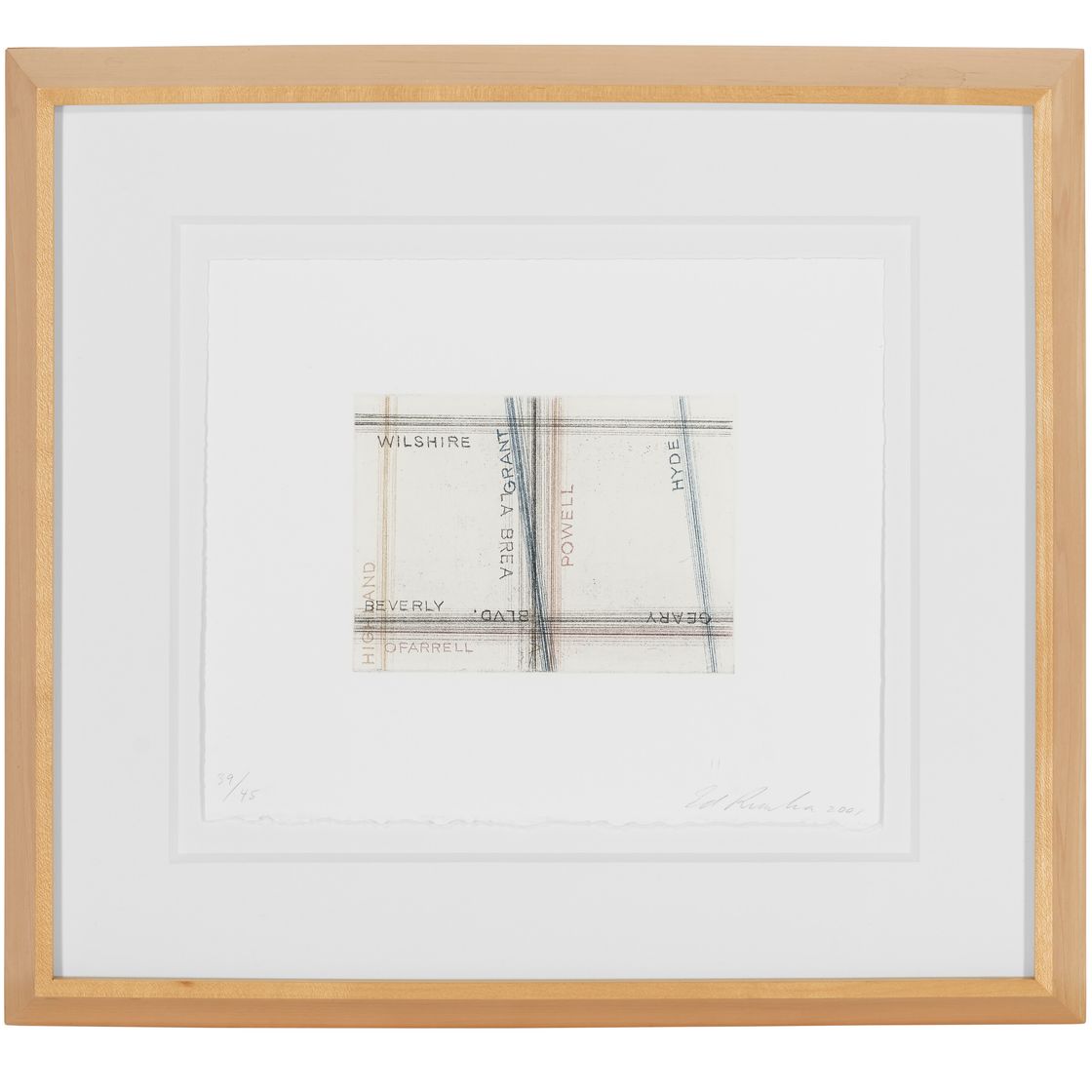 Ed Ruscha — Лос-Франциско, Сан-Анджелес, изображение 14
