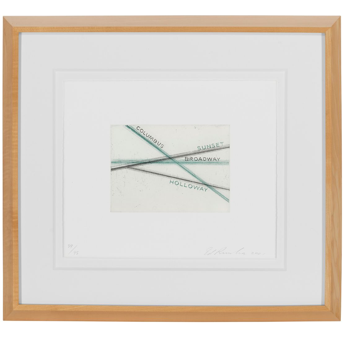 Ed Ruscha — Лос-Франциско, Сан-Анджелес, изображение 8