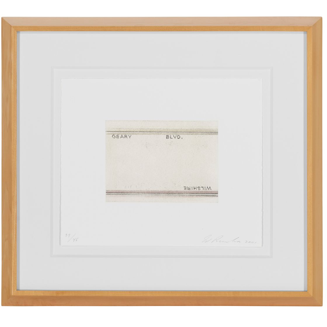Ed Ruscha — Лос-Франциско, Сан-Анджелес, изображение 9