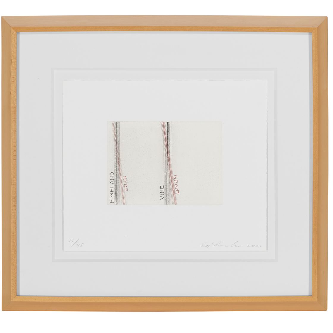 Ed Ruscha — Лос-Франциско, Сан-Анджелес, изображение 10