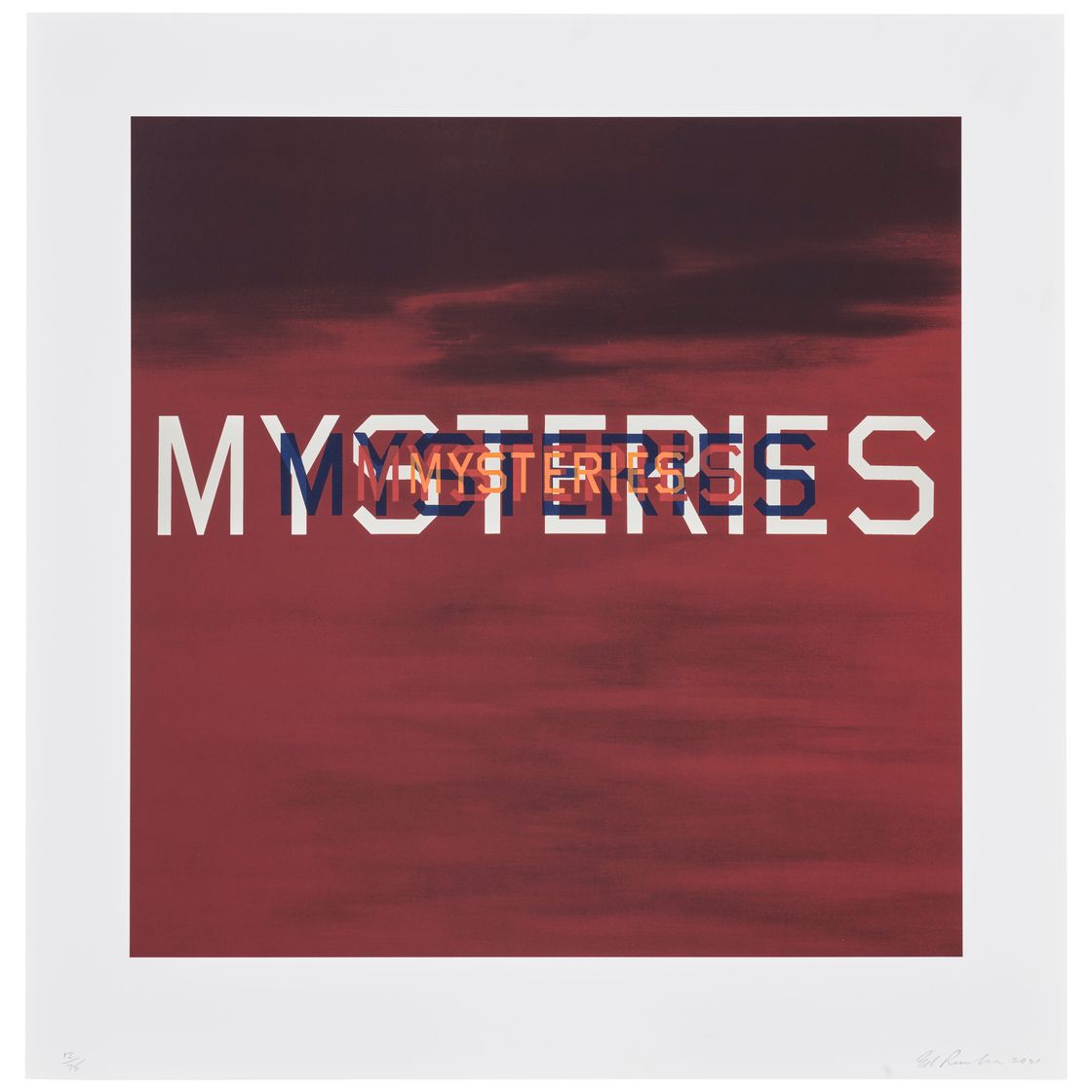 Ed Ruscha — Тайны, изображение 1