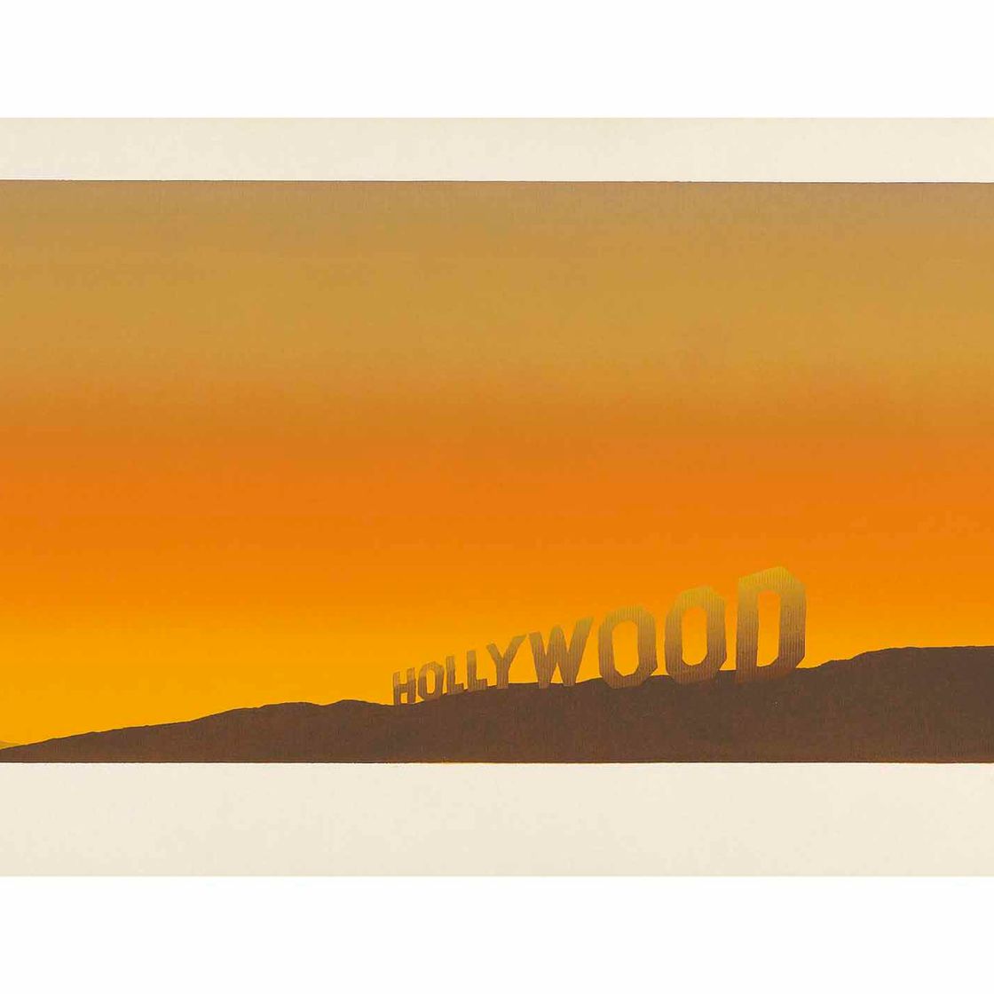 Ed Ruscha — Голливуд
