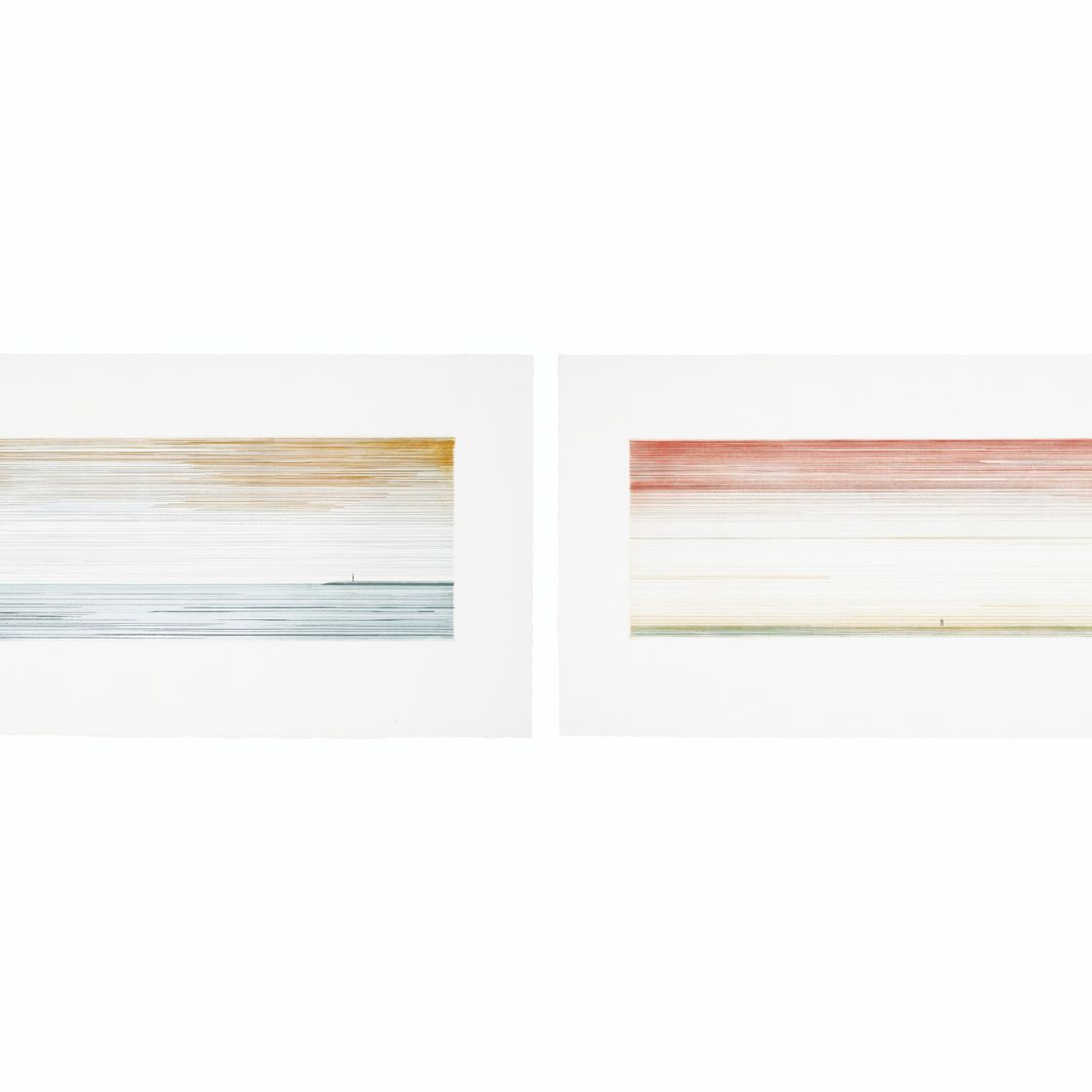 Ed Ruscha — Два Человека, временно разлученных, и Два Счастливых Человека, изображение 1