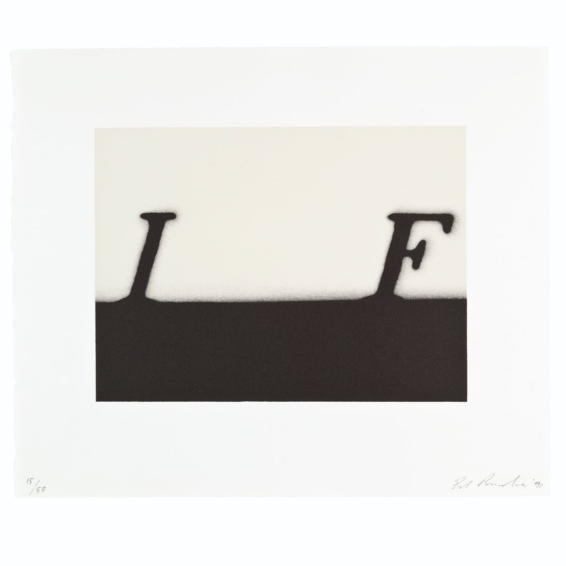 Ed Ruscha — И т.д.; Если; Юг; Вопрос и ответ, изображение 4