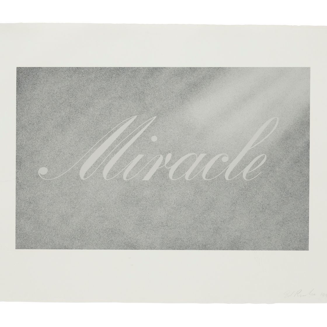 Ed Ruscha — Чудо, изображение 1