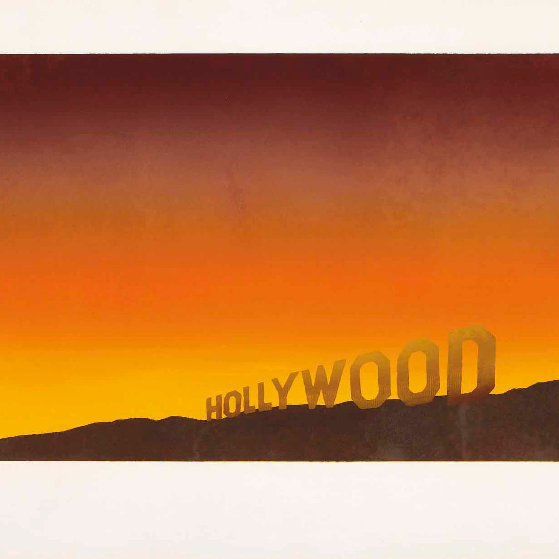 Ed Ruscha — Голливуд