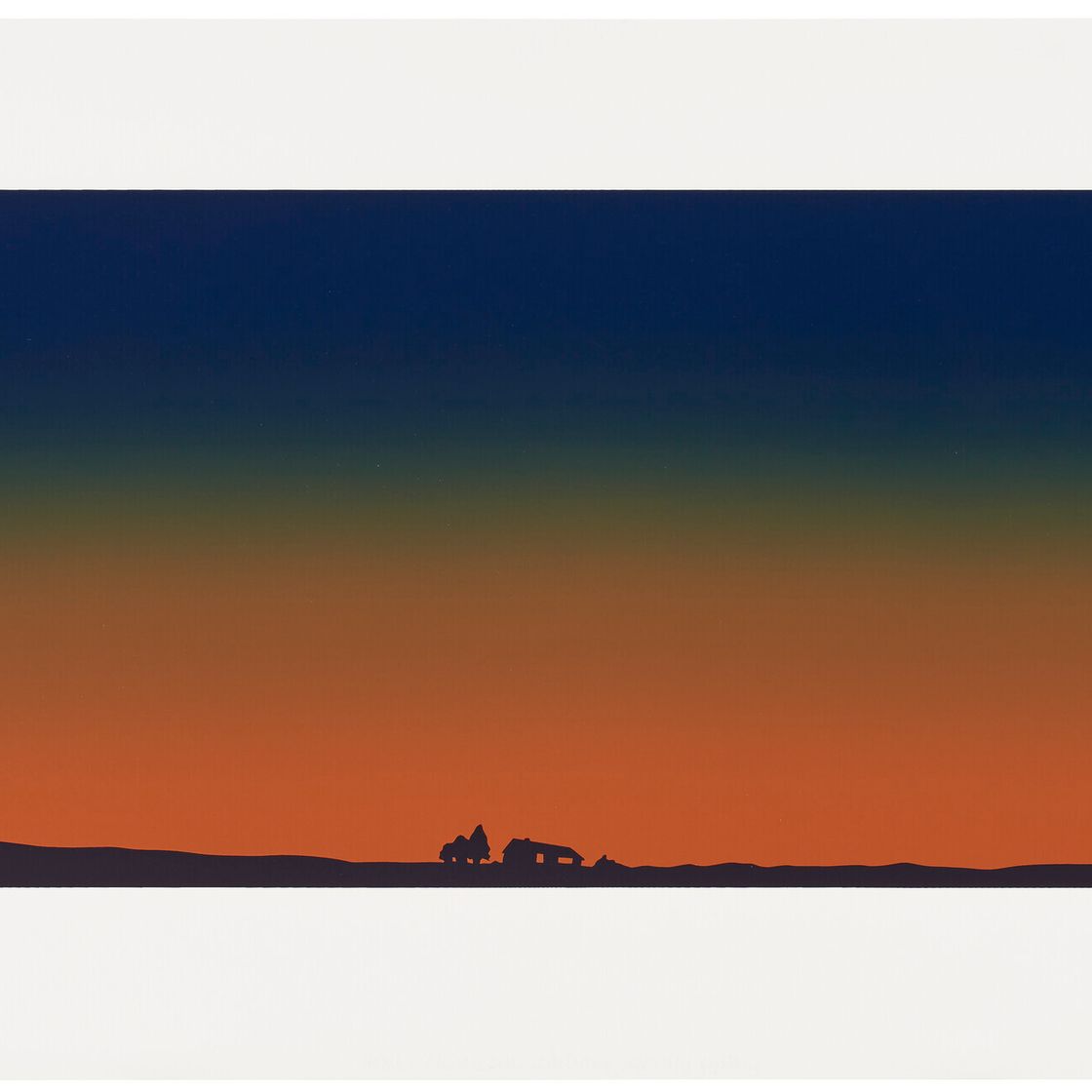 Ed Ruscha — Дом с полной электронной системой безопасности