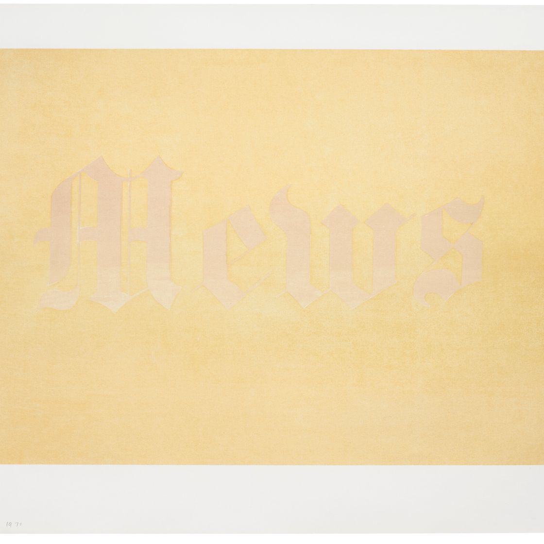 Ed Ruscha — Новости, Конюшни, Скамьи, Пиво, рагу и сборы, изображение 3