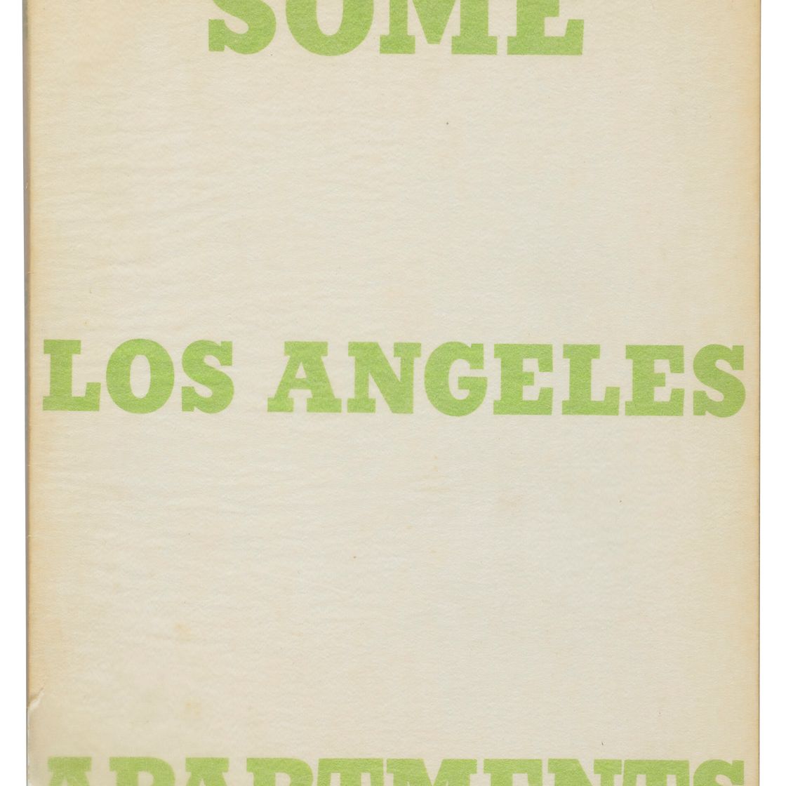 Ed Ruscha — Группа из девяти книг художника, изображение 3