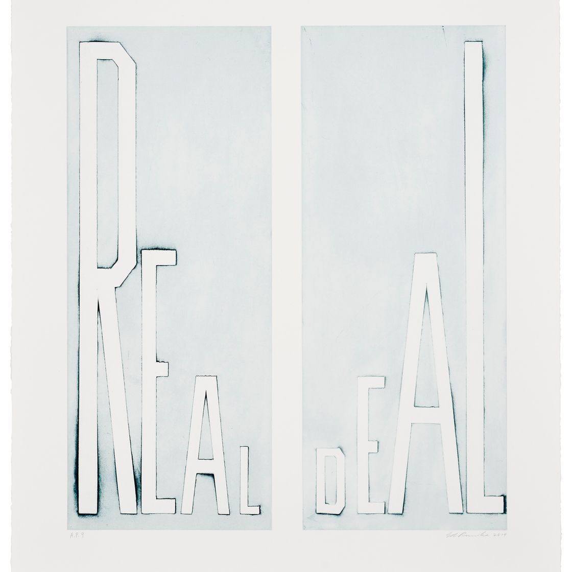 Ed Ruscha — Реальная сделка