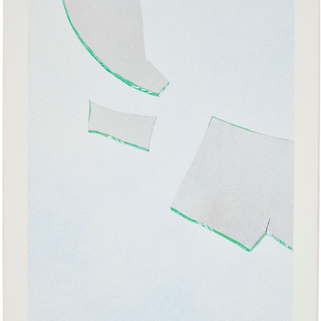 Ed Ruscha — Разбитое стекло №8