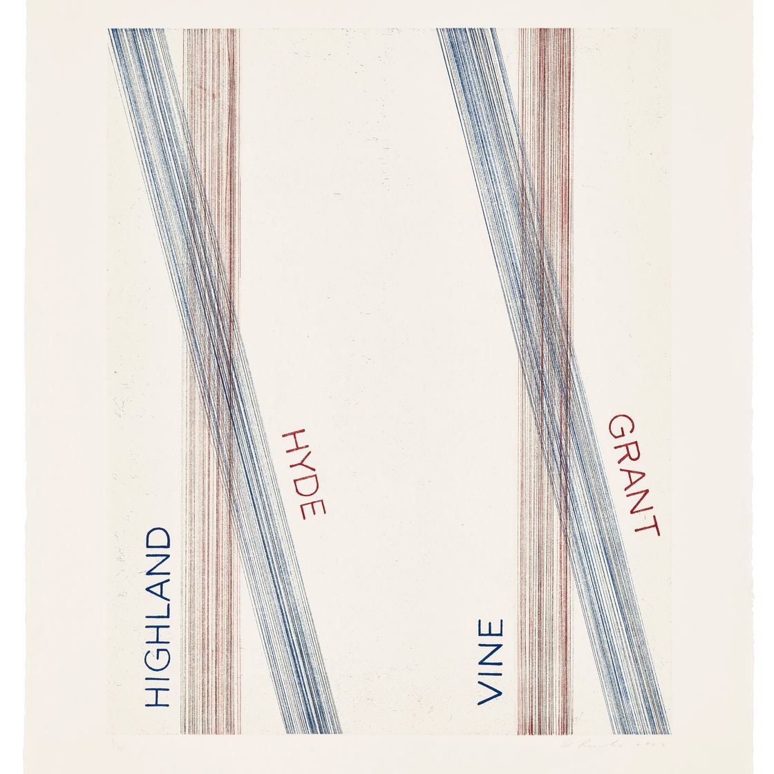 Ed Ruscha — Л.А.С.Ф. #2