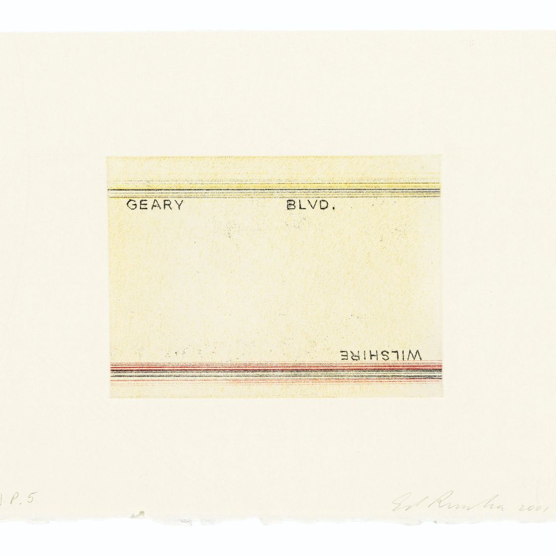 Ed Ruscha — Лос-Франциско, Сан-Анджелес, изображение 3
