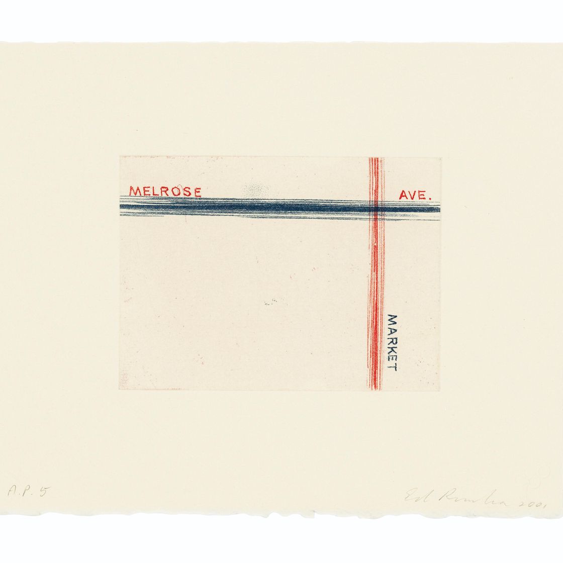 Ed Ruscha — Лос-Франциско, Сан-Анджелес, изображение 7
