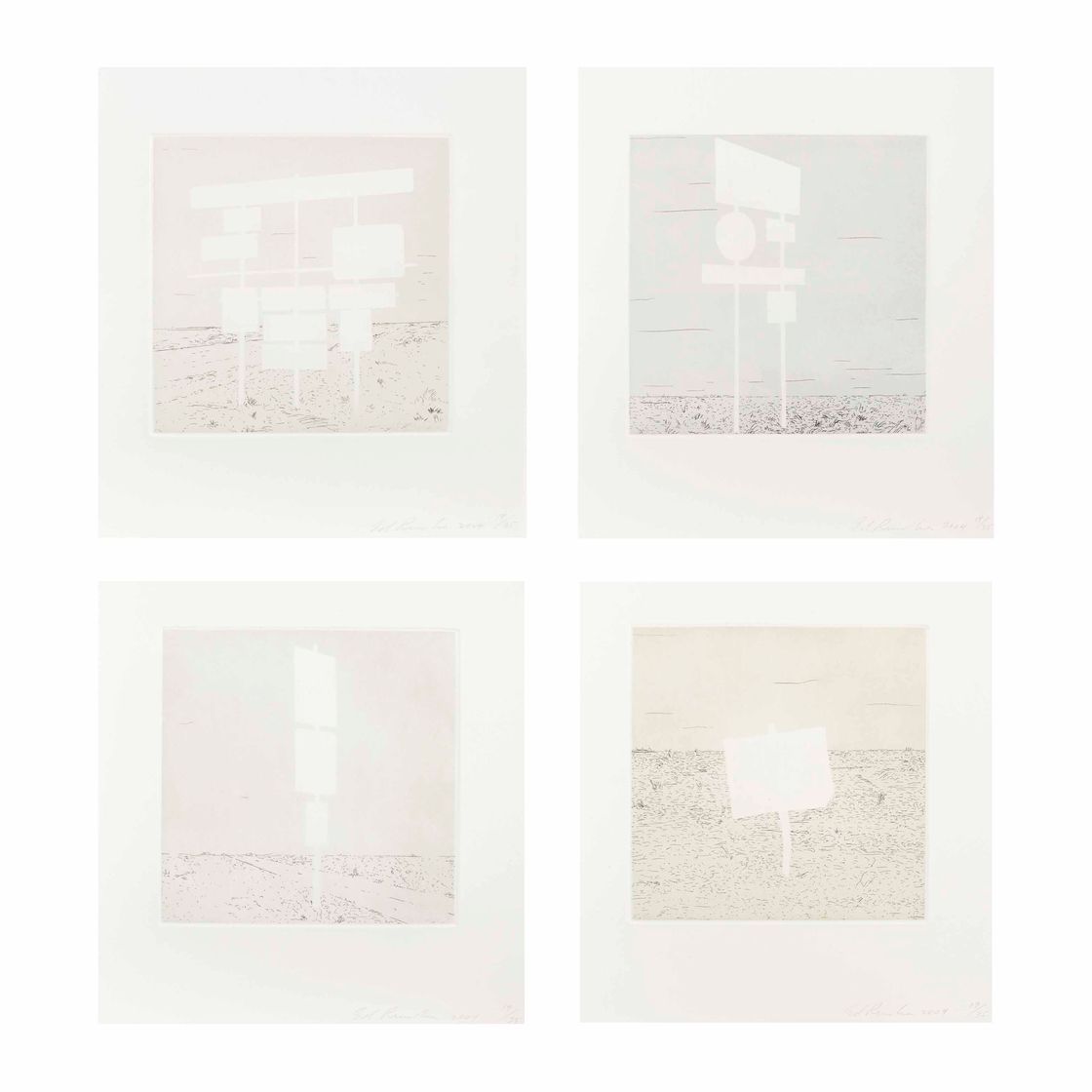 Ed Ruscha — Пустые знаки
