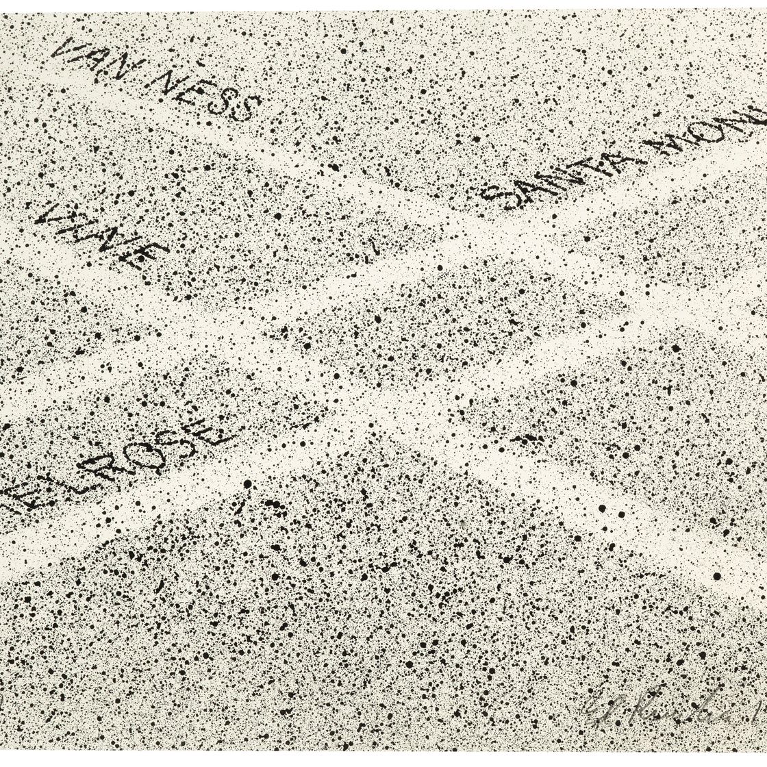 Ed Ruscha — Ван Несс, Санта-Моника, Вайн, Мелроуз
