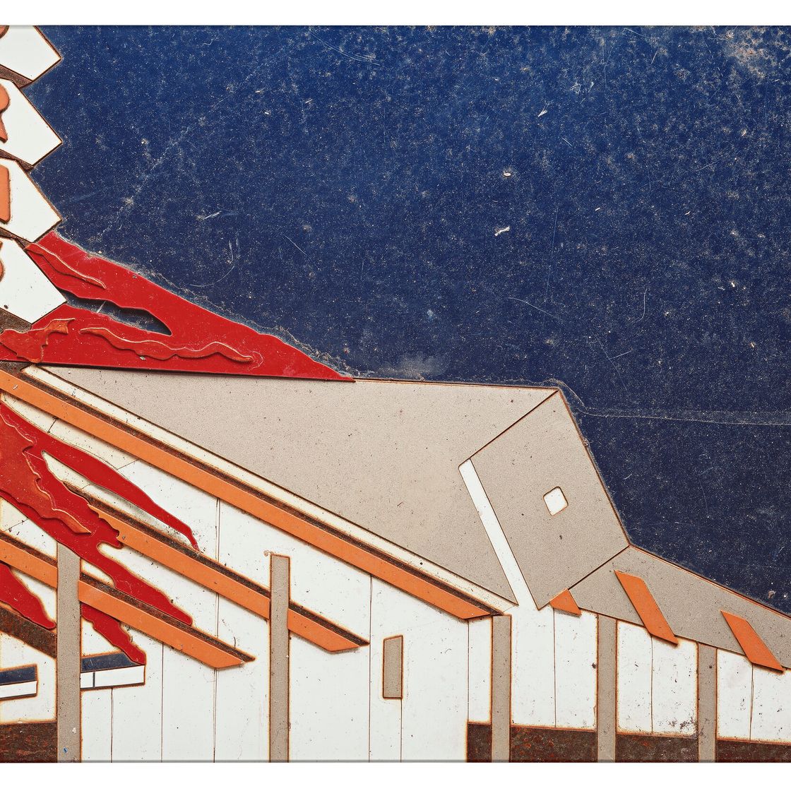 Ed Ruscha — Нормы в огне, после Эда Руша (из фотографий автомобилей), изображение 1