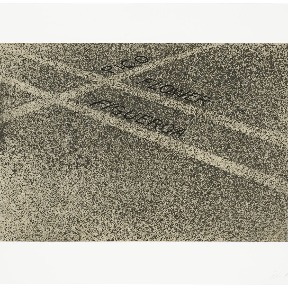 Ed Ruscha — Пико, Цветок, Фигероа, из портфолио MOCA, изображение 1