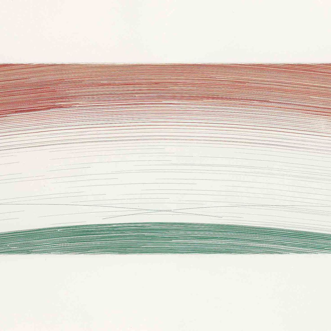 Ed Ruscha — Две прыгающие рыбки (E. 114)