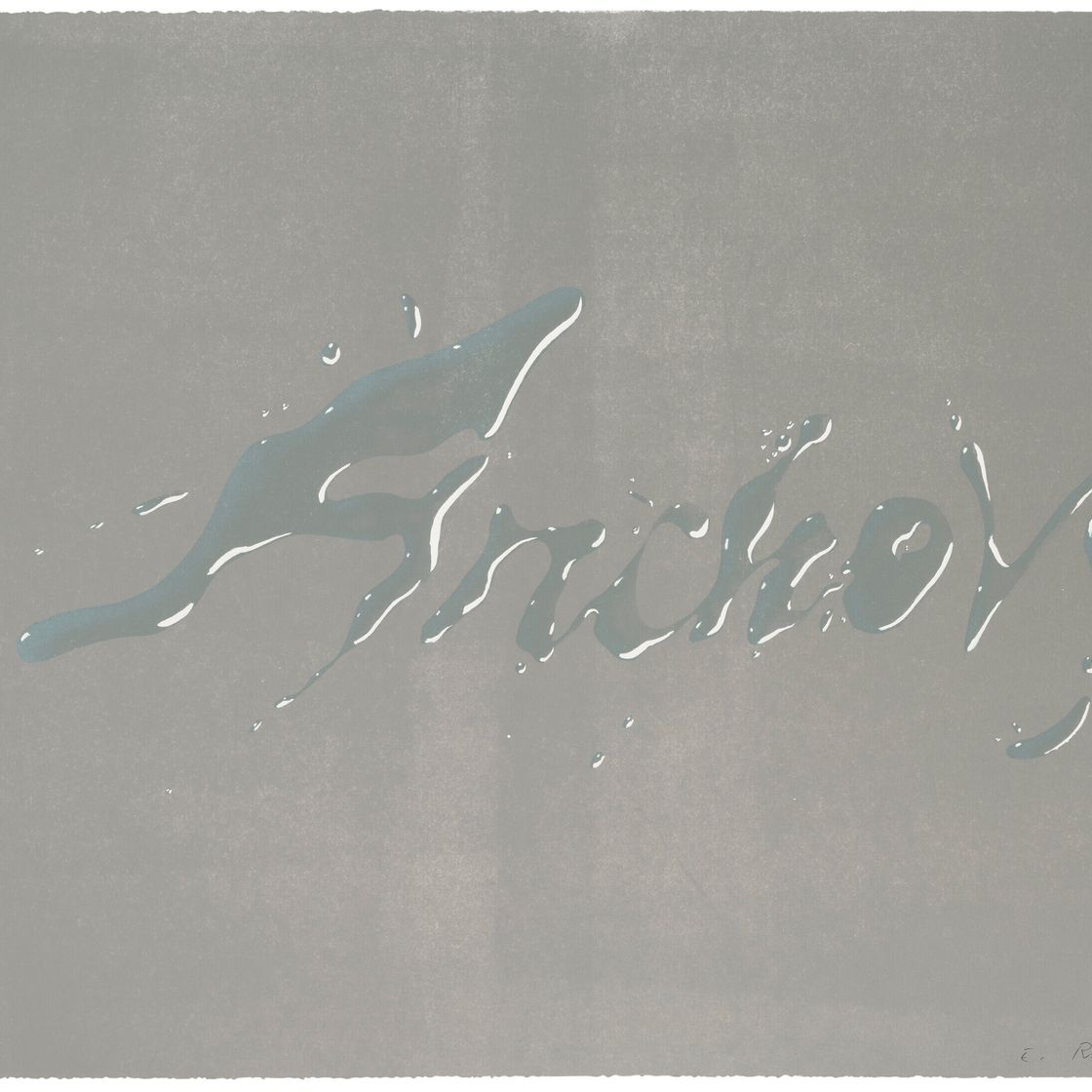 Ed Ruscha — Анчоус
