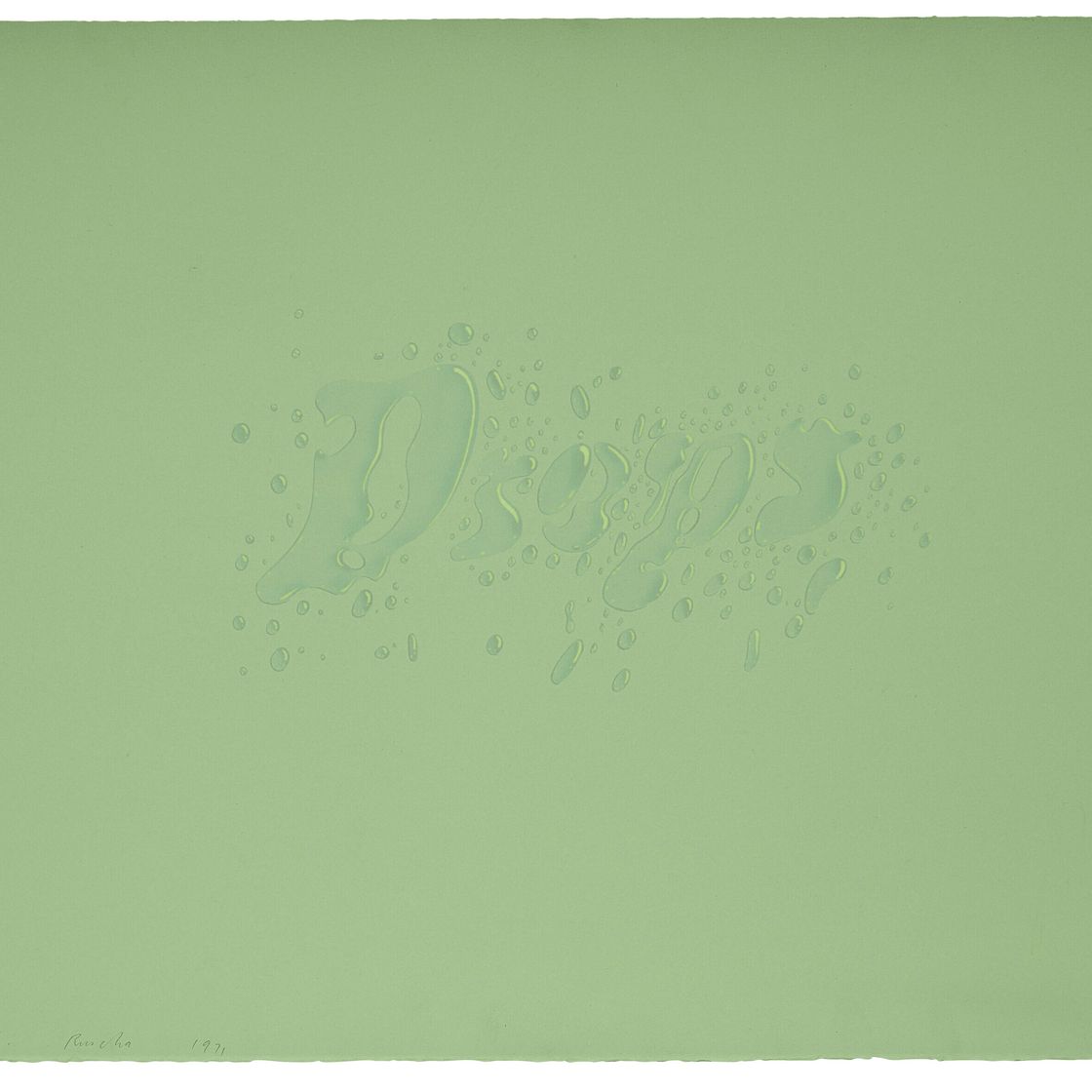 Ed Ruscha — Капли