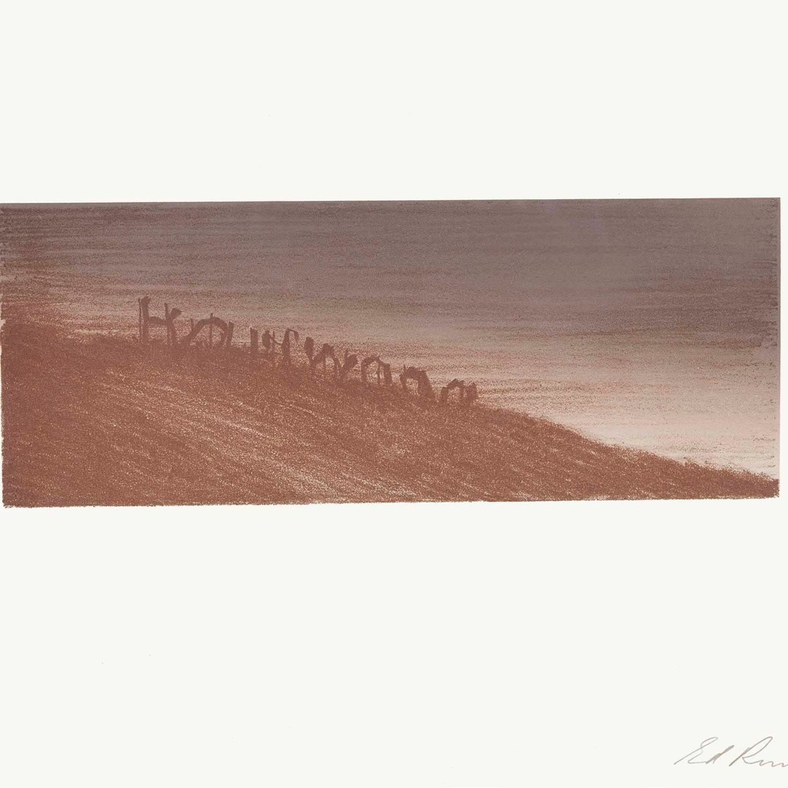 Ed Ruscha — Знаковый распад