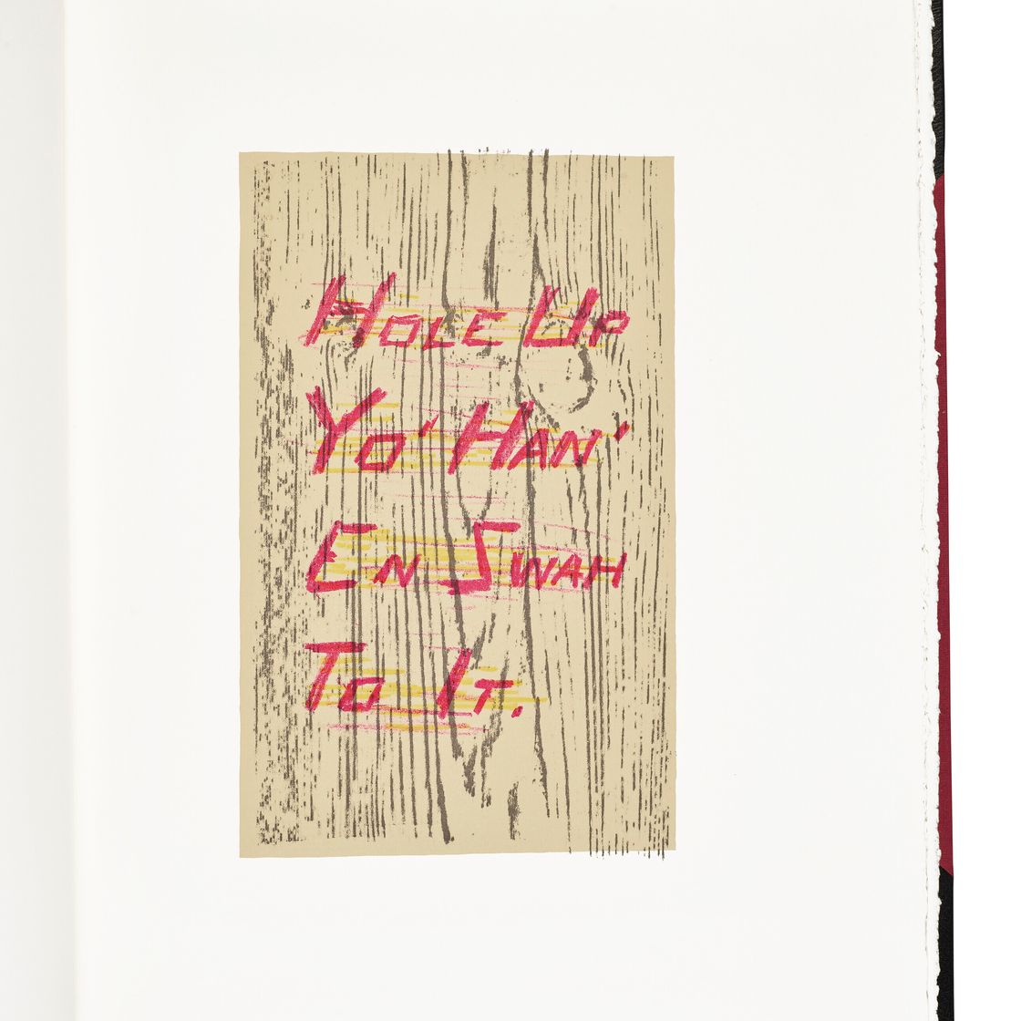 Ed Ruscha — Изречения Марка Твена "Тупоголовый Уилсон", изображение 11
