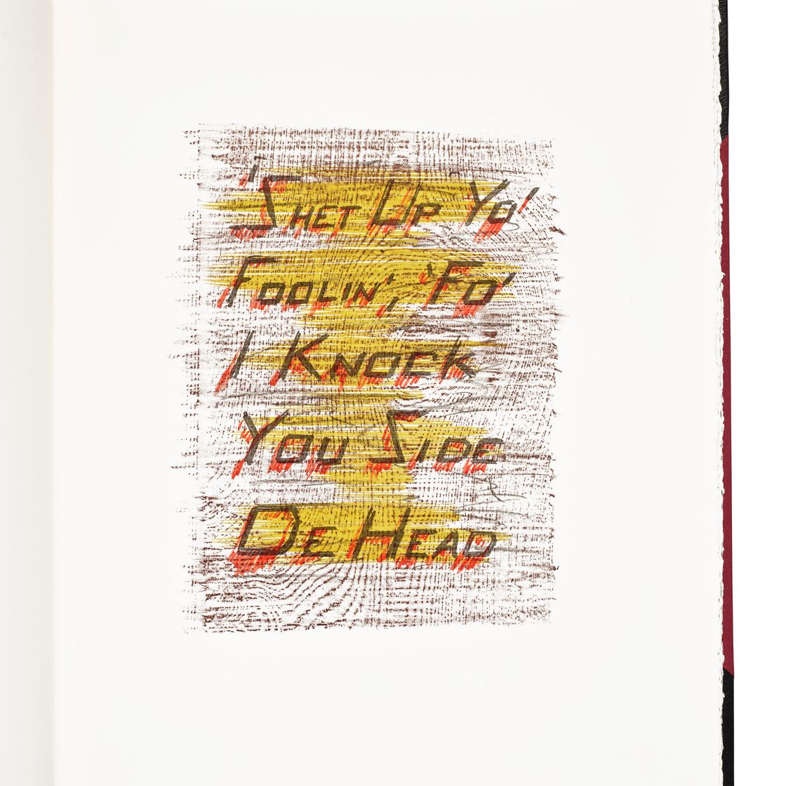Ed Ruscha — Изречения Марка Твена "Тупоголовый Уилсон", изображение 6
