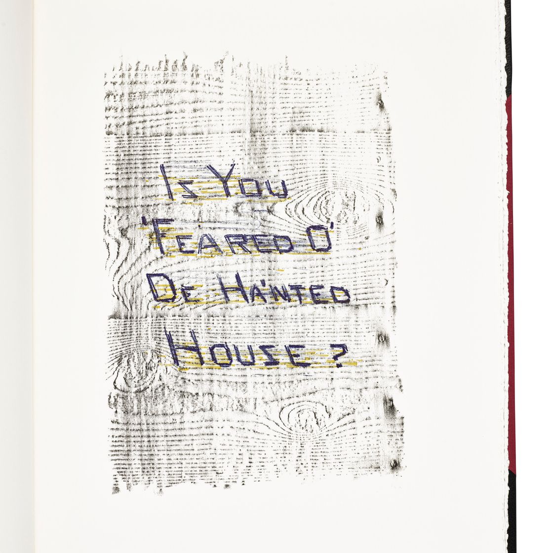 Ed Ruscha — Изречения Марка Твена "Тупоголовый Уилсон", изображение 8