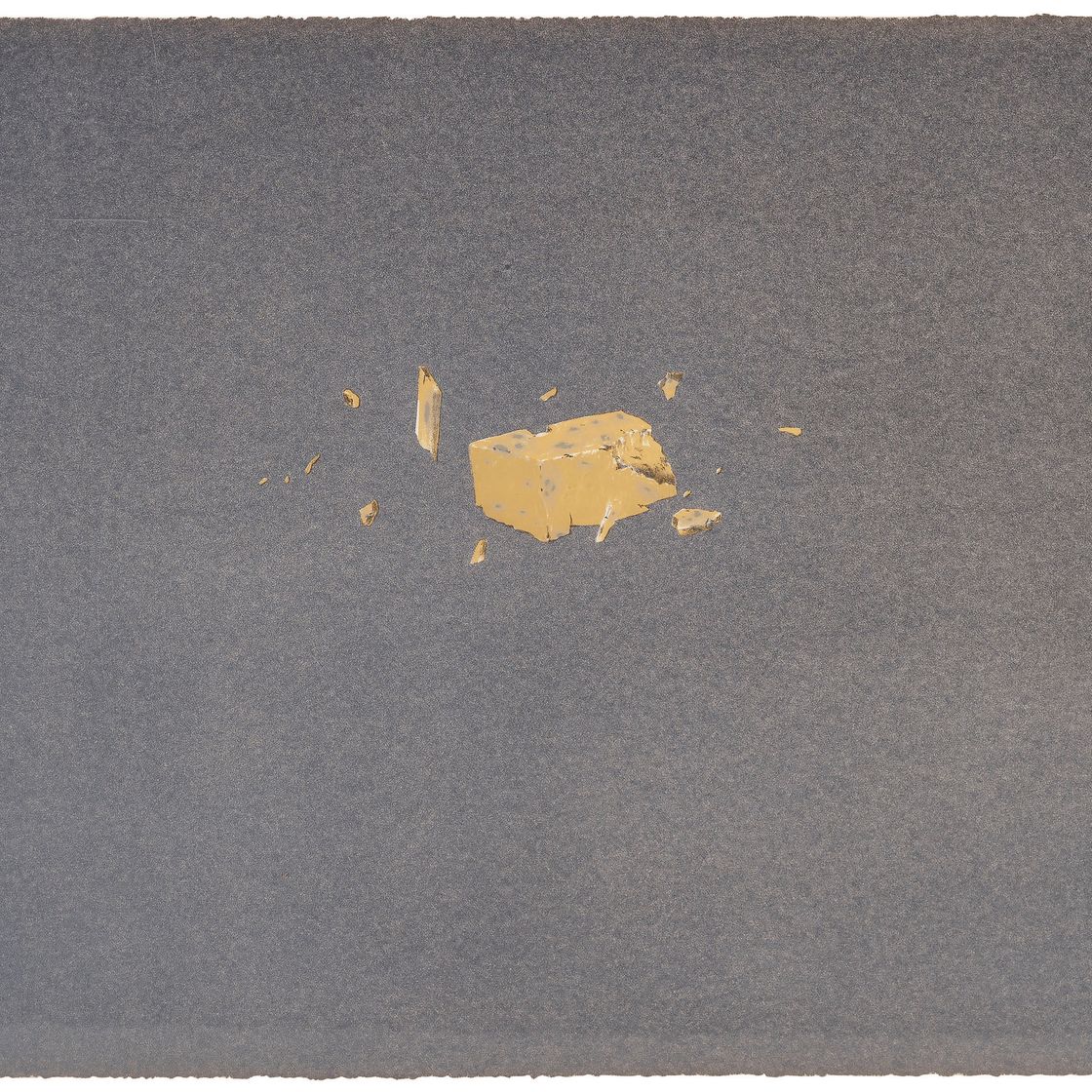 Ed Ruscha — Взрывающийся сыр, приготовленный из различных сортов сыра, изображение 1