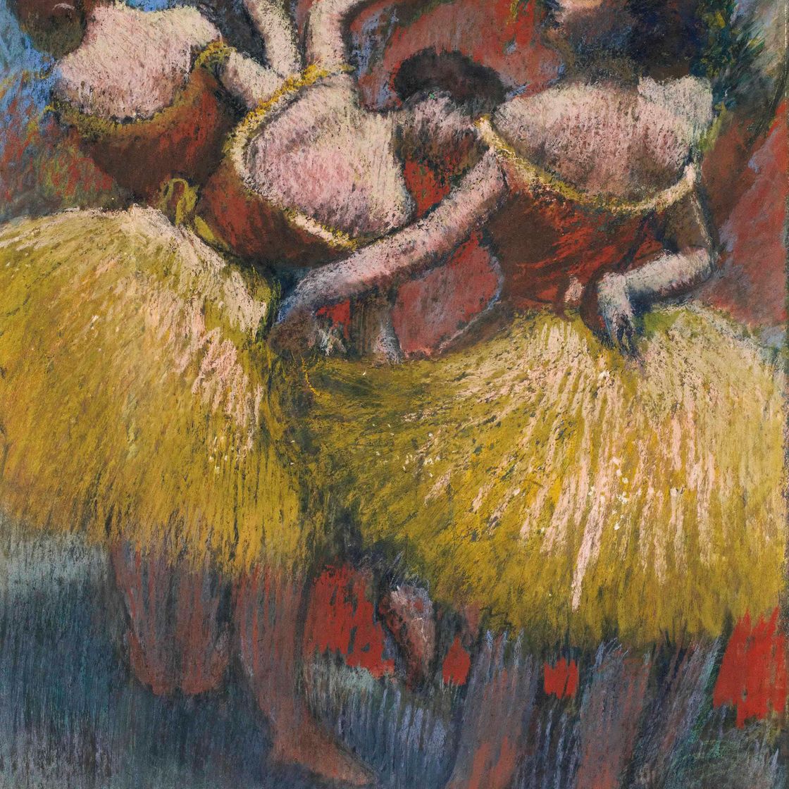 Edgar Degas — Трое танцовщиц