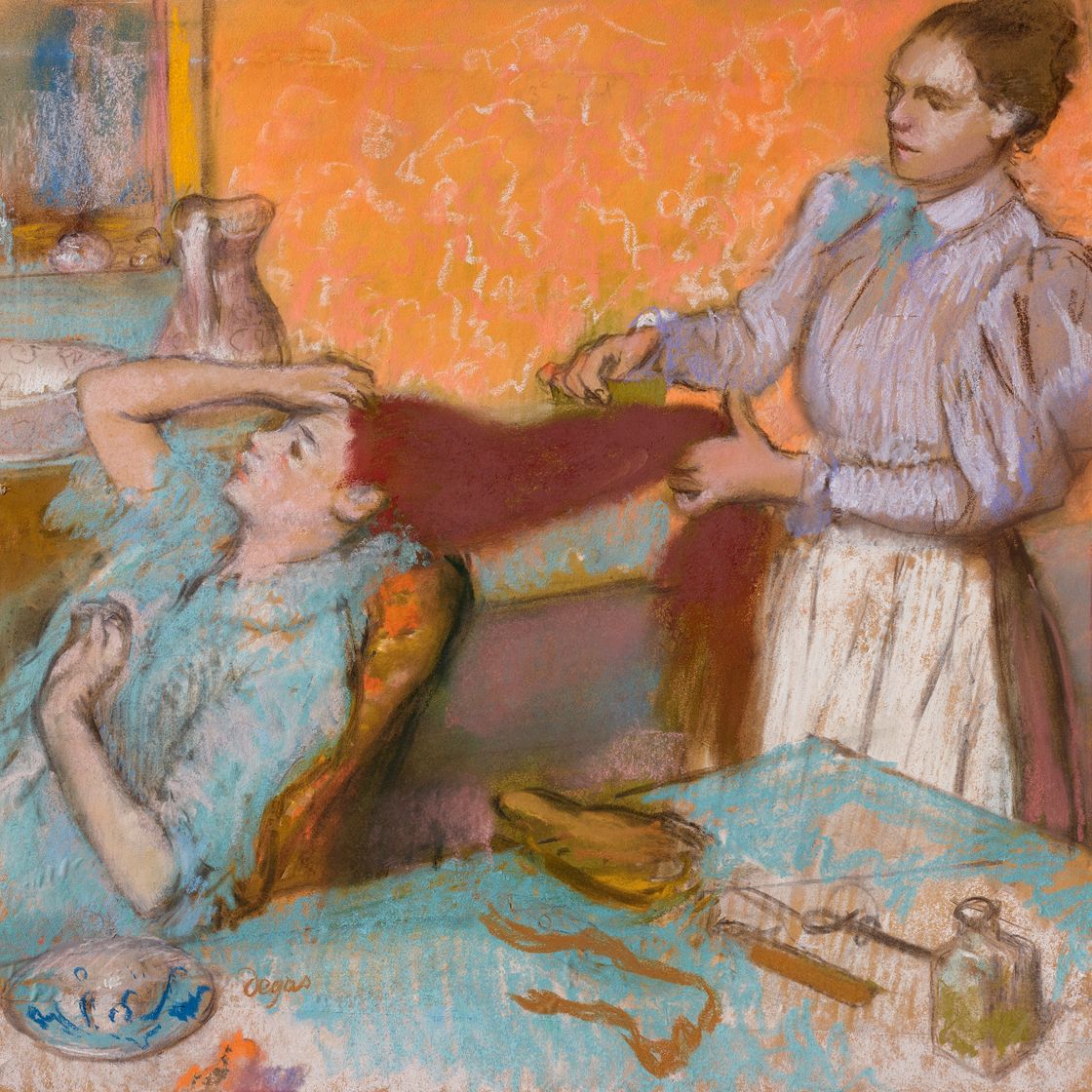 Edgar Degas — Прическа (Туалет), изображение 1