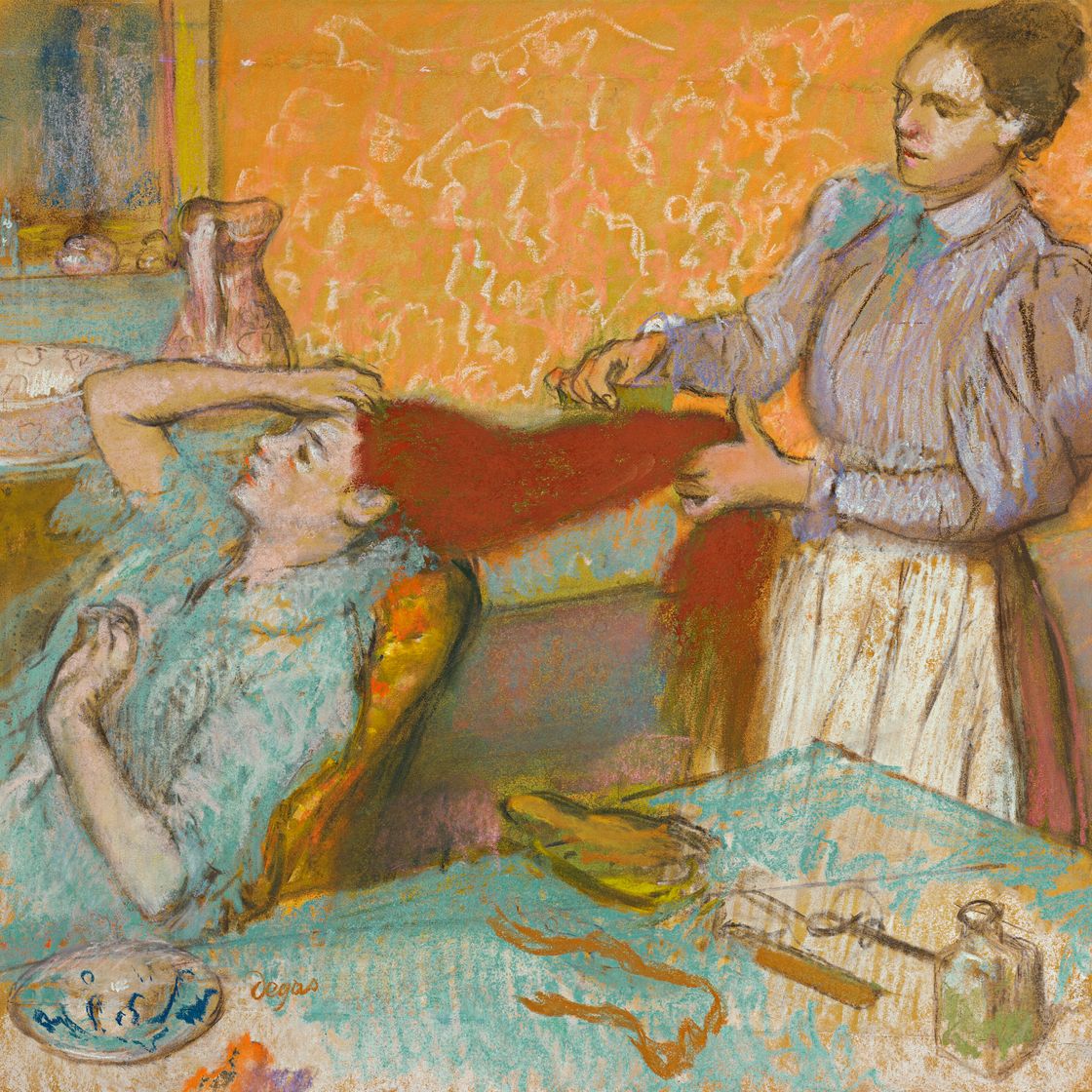 Edgar Degas — Прическа (Туалет), изображение 1