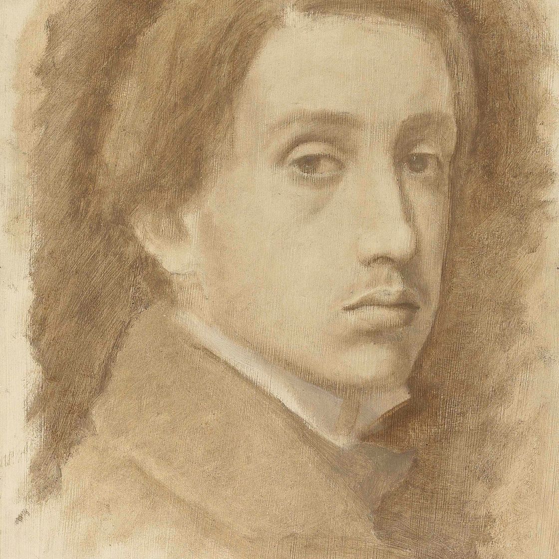 Edgar Degas — Автопортрет