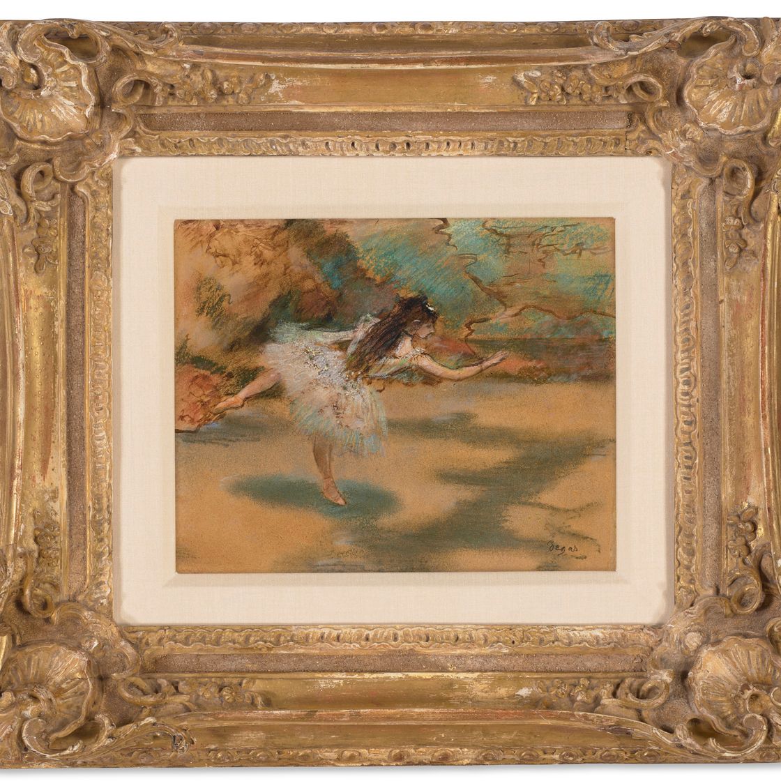 Edgar Degas — Танцовщица на пуантах, изображение 2