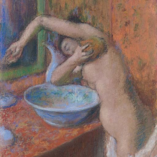Edgar Degas — Женский туалет для женщин