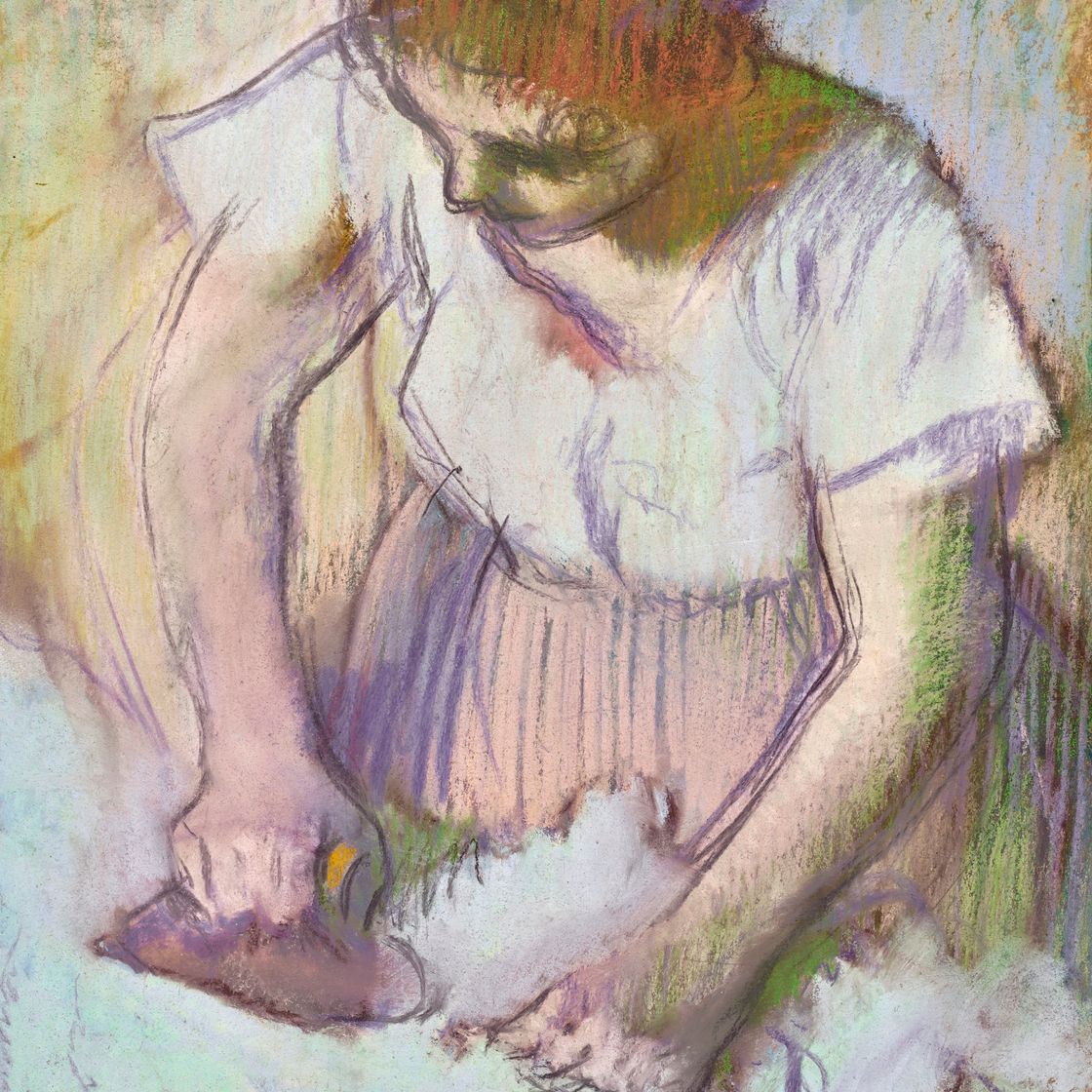 Edgar Degas — Отдыхающий, изображение 1