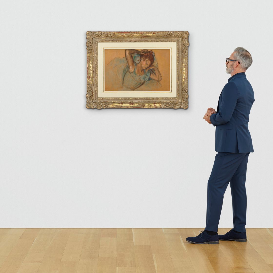 Edgar Degas — Бюст танцовщицы, изображение 3