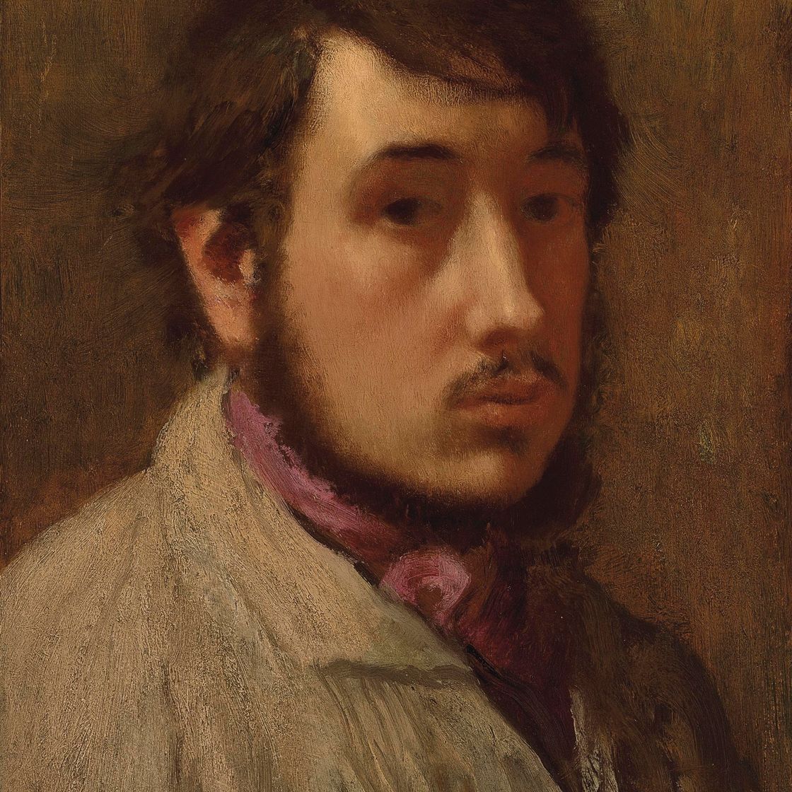 Edgar Degas — Автопортрет