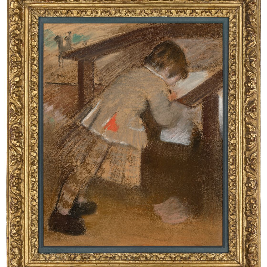 Edgar Degas — Юный Жак де Нитти, изображение 2