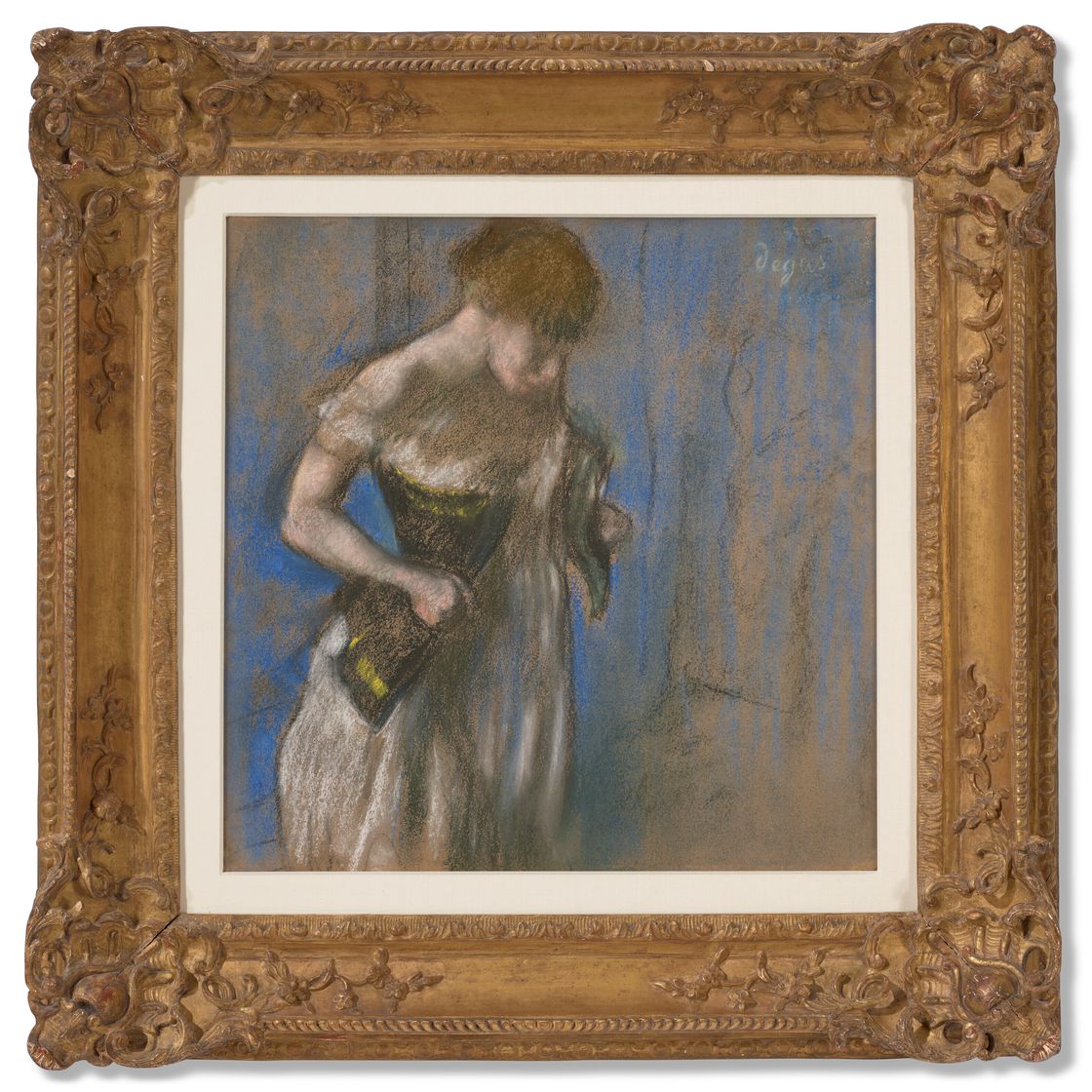 Edgar Degas — Корсет Femme mettant для сына, изображение 2