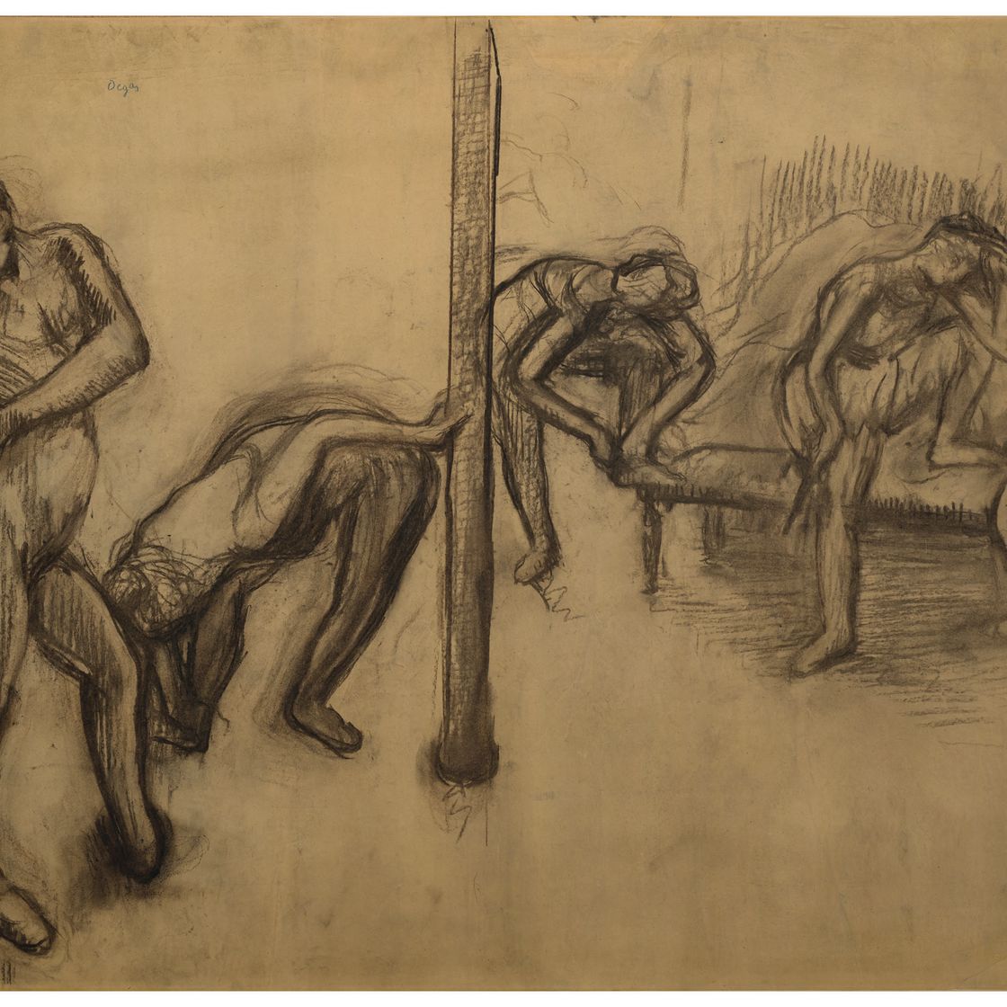 Edgar Degas — Танцовщицы в майо, все вместе, изображение 1