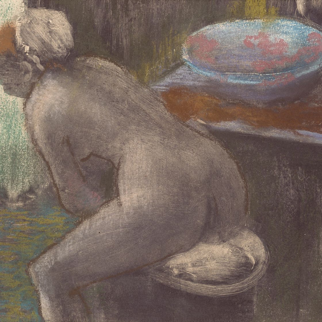 Edgar Degas — Женский туалет для женщин