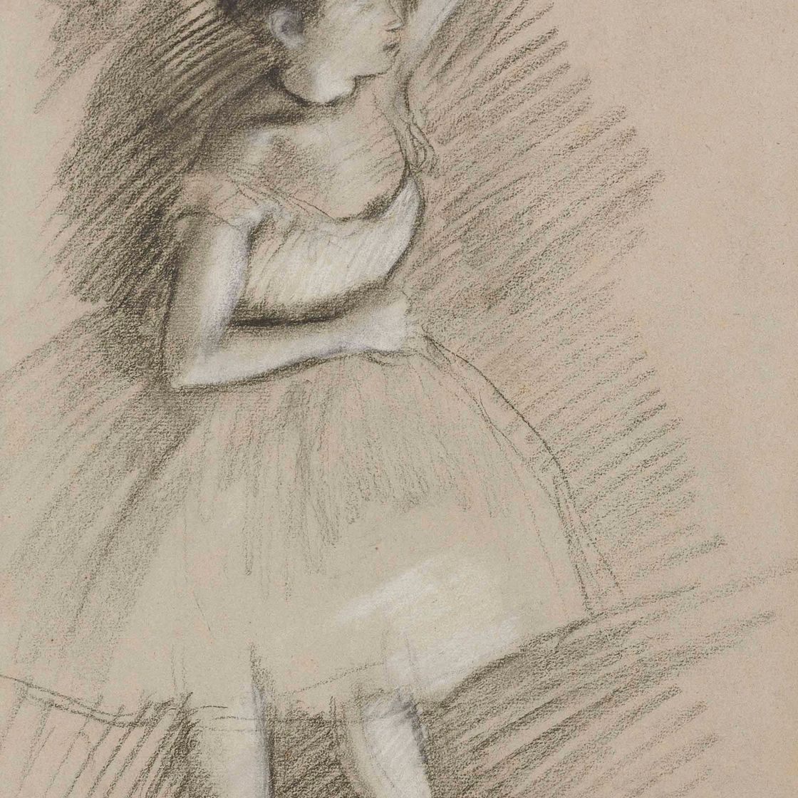 Edgar Degas — Этюд танцовщицы